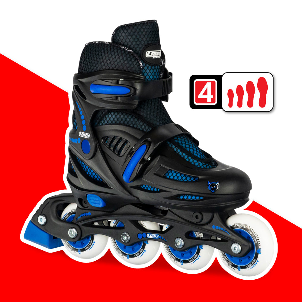 Warehouse Deal | 148 - Black Inline Skates