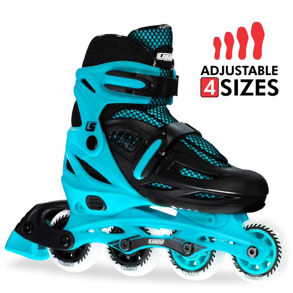 BLADE Teal - Size Adjustable Inline Skates