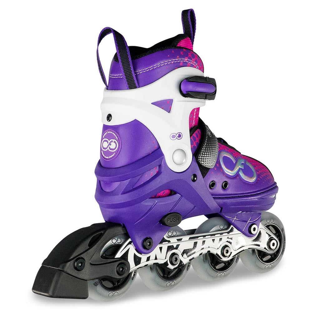 ALPHA Purple - Size Adjustable Inline Skates