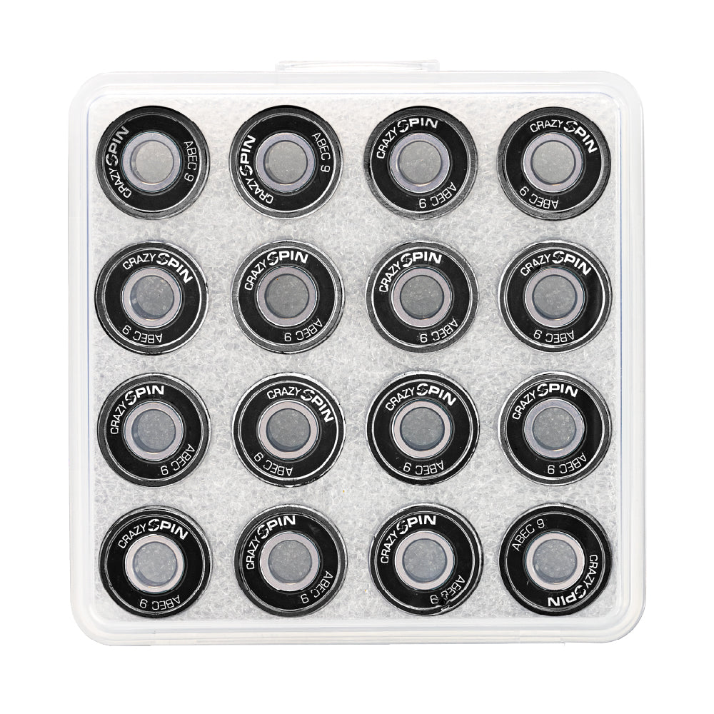 SPIN Bearings | Black - Case Set of 16