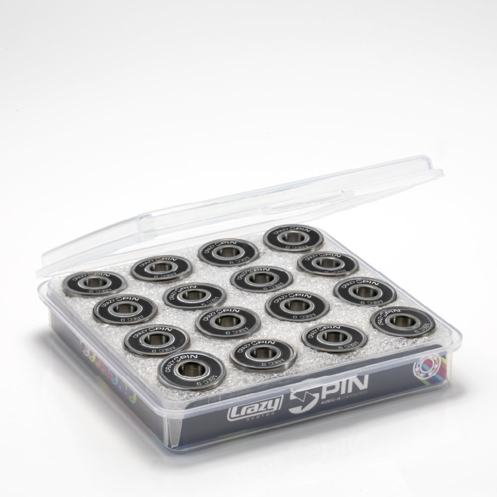 SPIN Bearings | Black - Case Set of 16