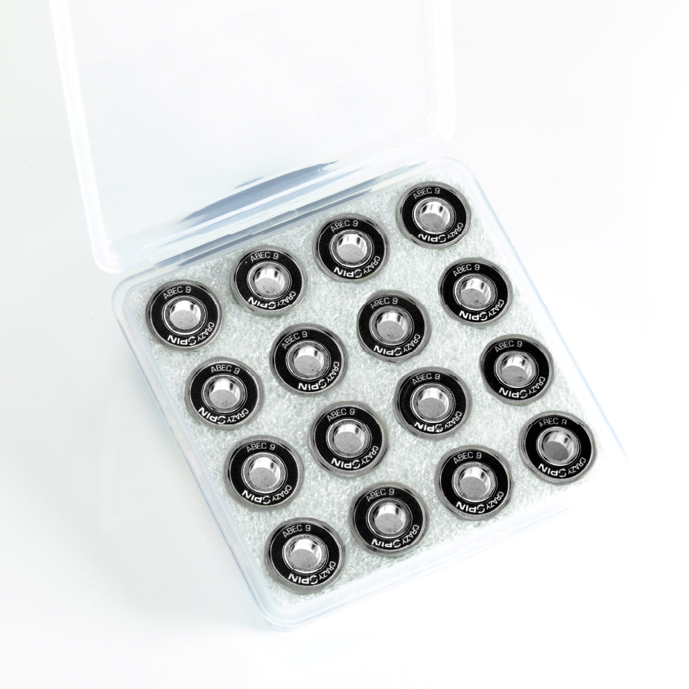 SPIN Bearings | Black - Case Set of 16