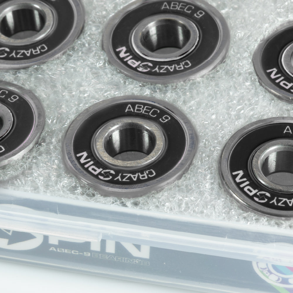 SPIN Bearings | Black - Case Set of 16