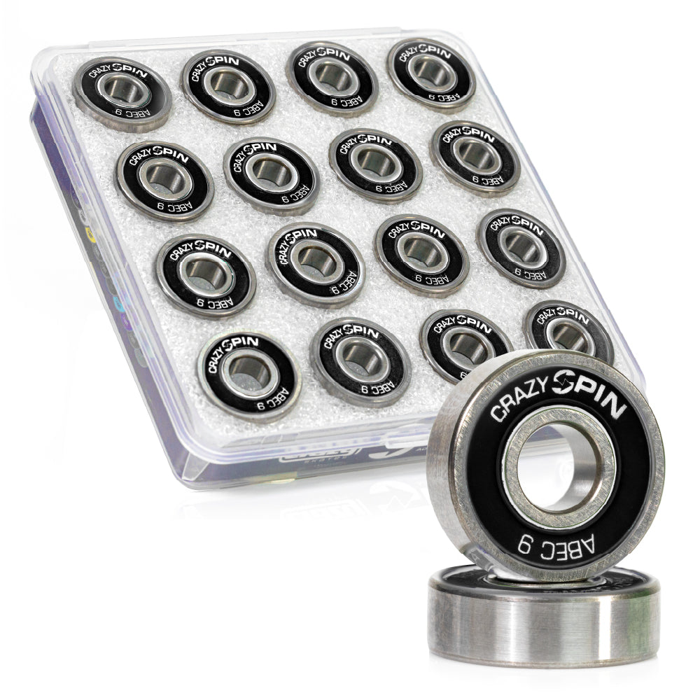 SPIN Bearings | Black - Case Set of 16