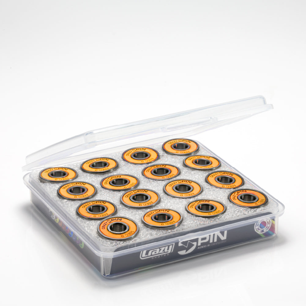 SPIN Bearings | Orange - Case Set of 16