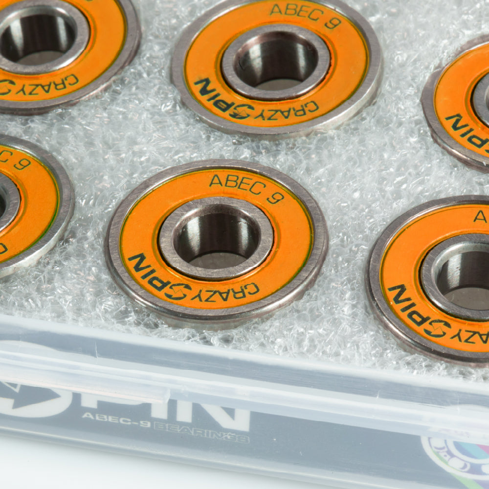 SPIN Bearings | Orange - Case Set of 16
