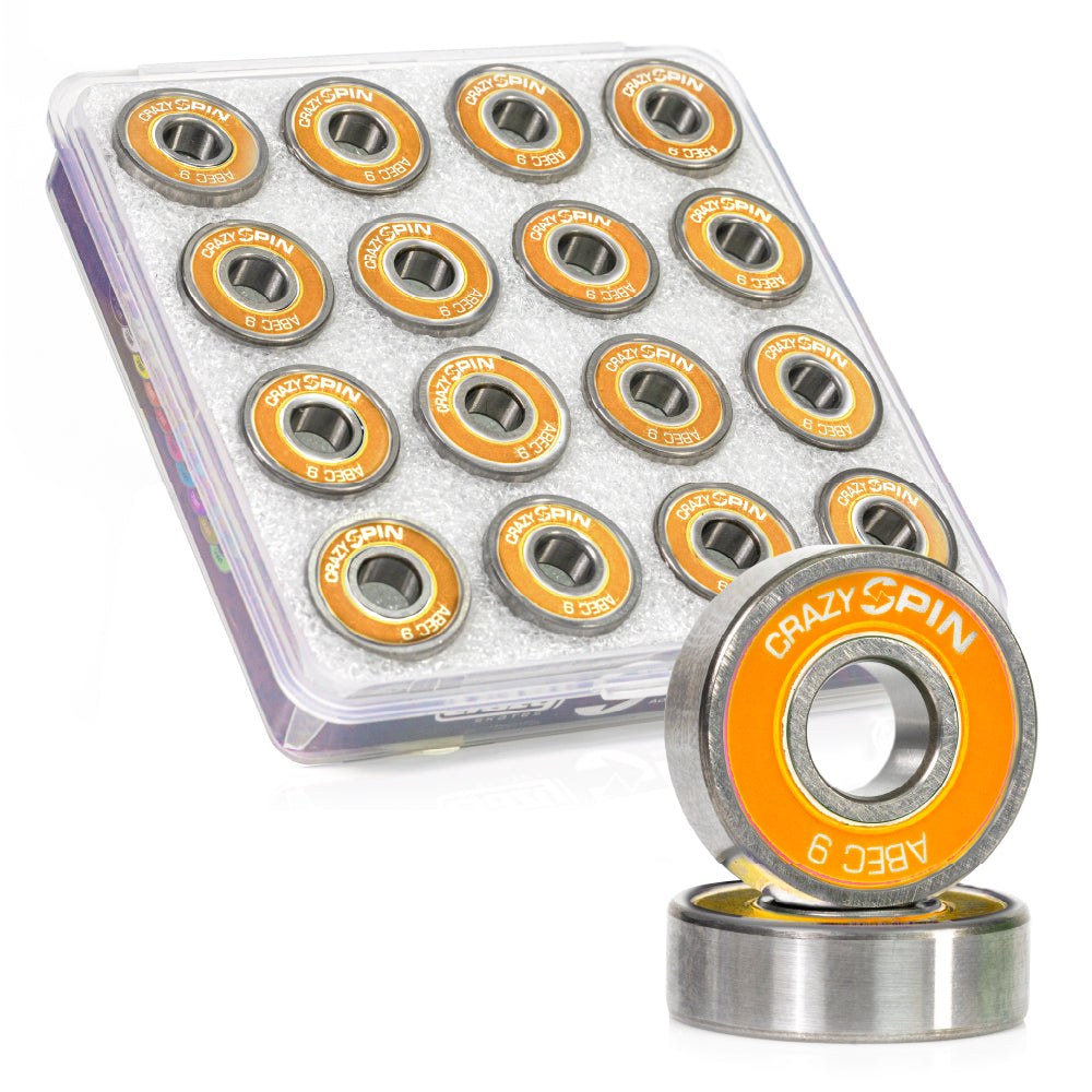 SPIN Bearings | Orange - Case Set of 16
