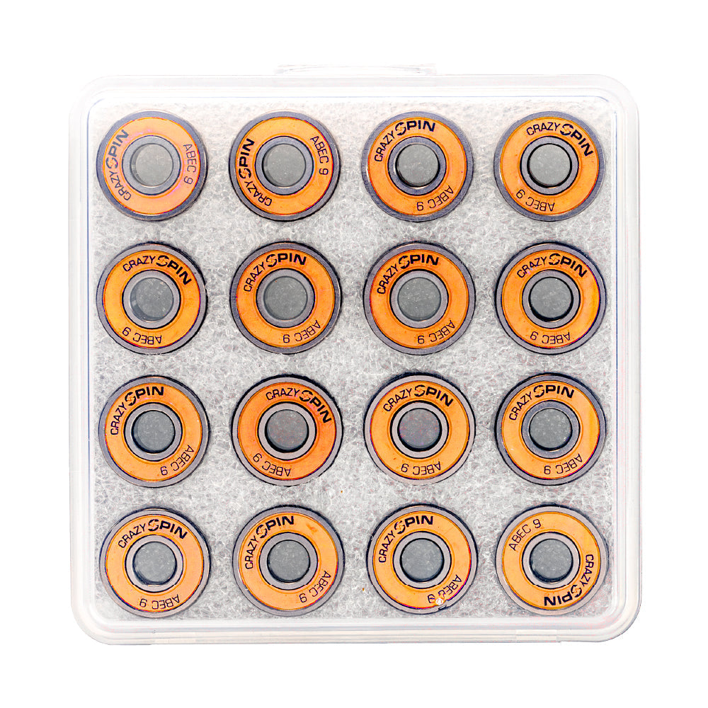 SPIN Bearings | Orange - Case Set of 16