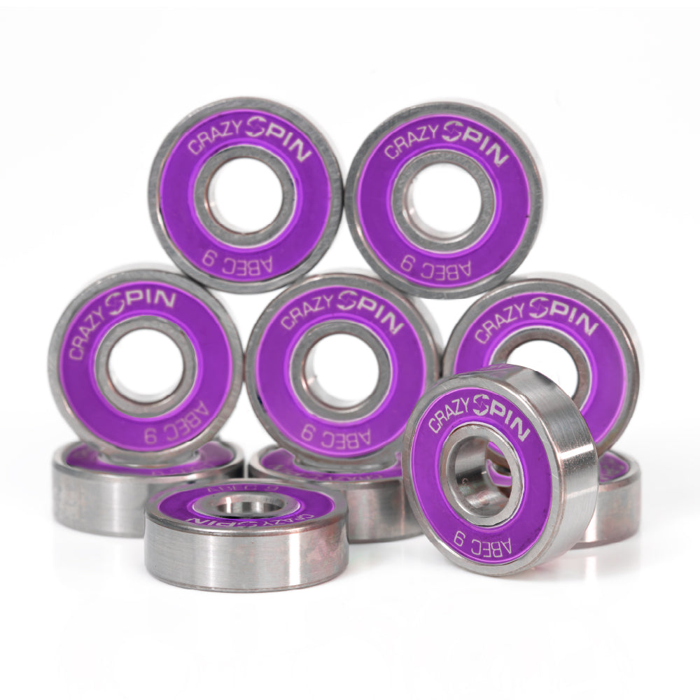 SPIN Bearings | Purple - Case Set of 16