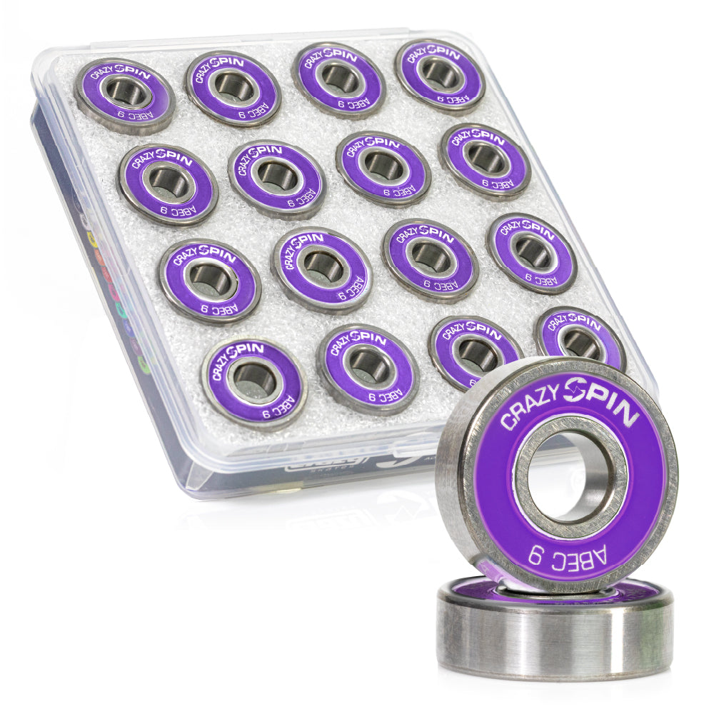 SPIN Bearings | Purple - Case Set of 16