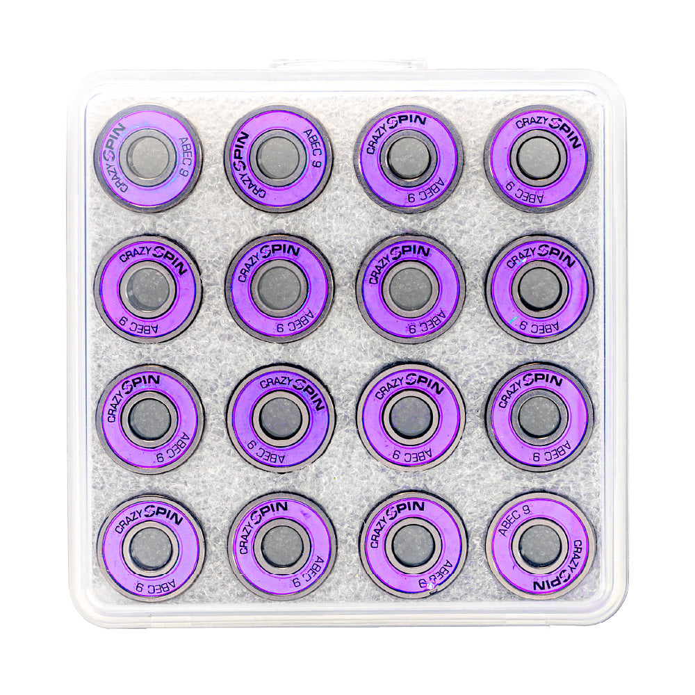 SPIN Bearings | Purple - Case Set of 16