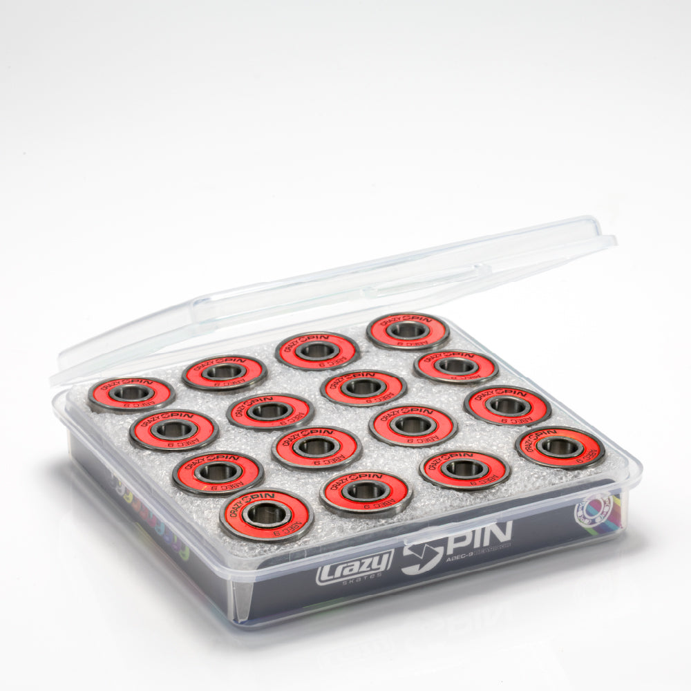 SPIN Bearings | Red - Case Set of 16