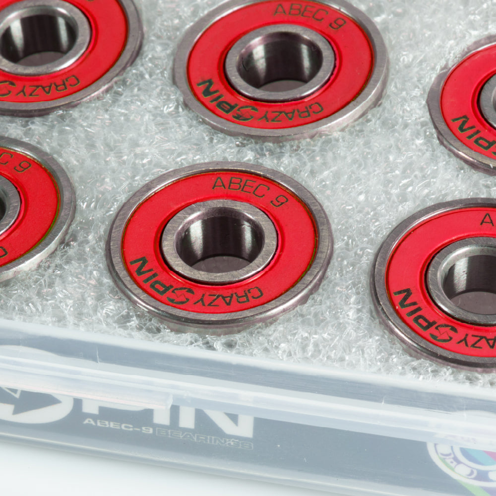 SPIN Bearings | Red - Case Set of 16