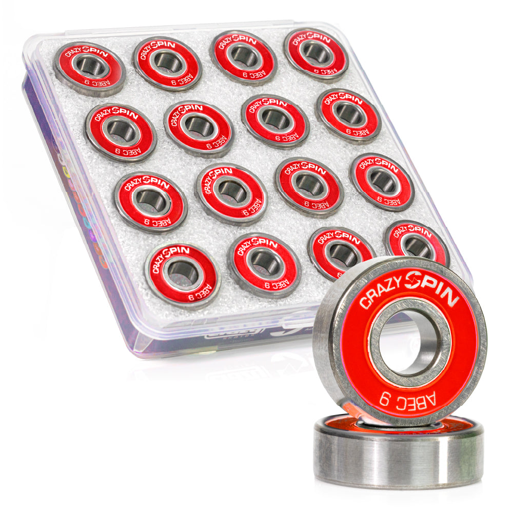 SPIN Bearings | Red - Case Set of 16