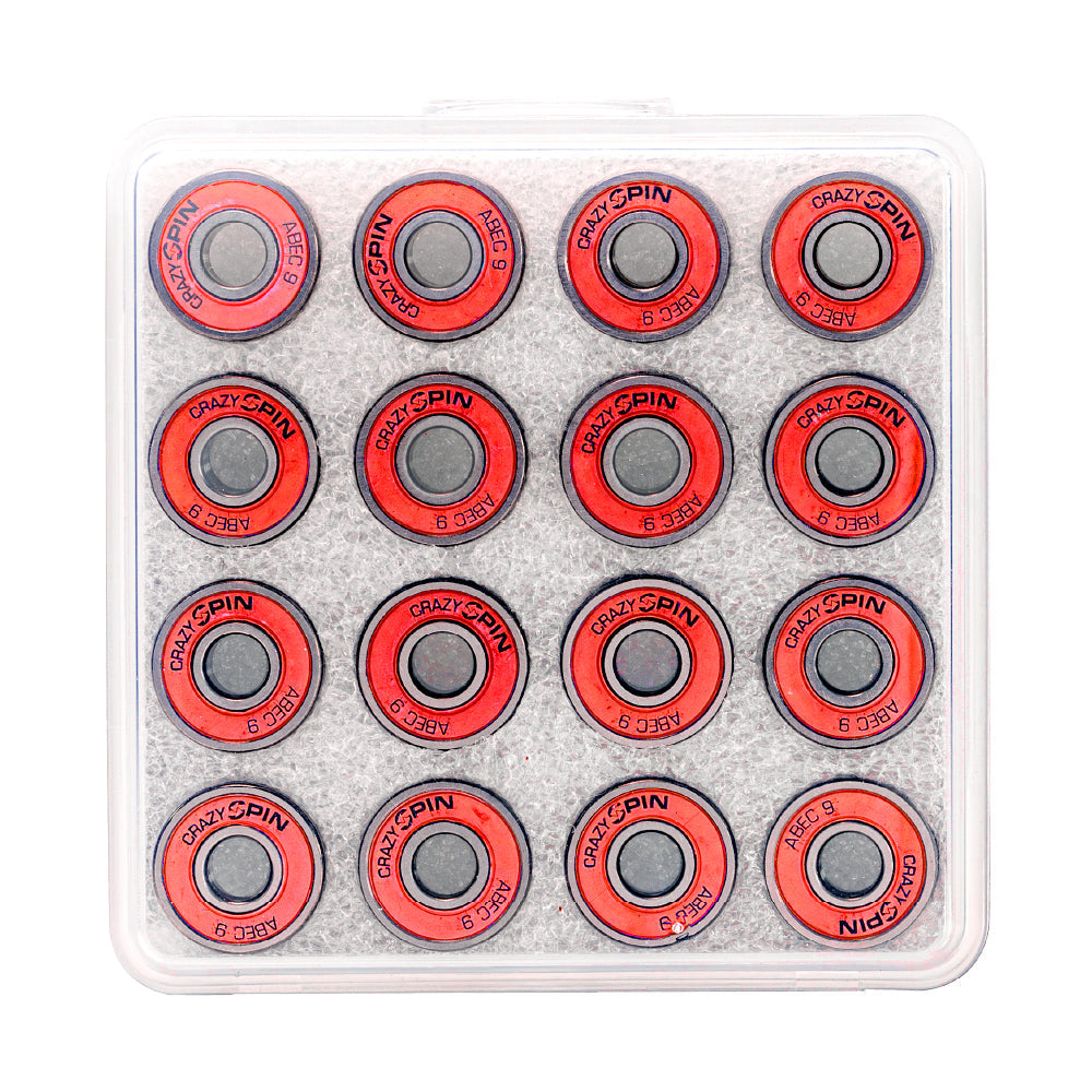 SPIN Bearings | Red - Case Set of 16