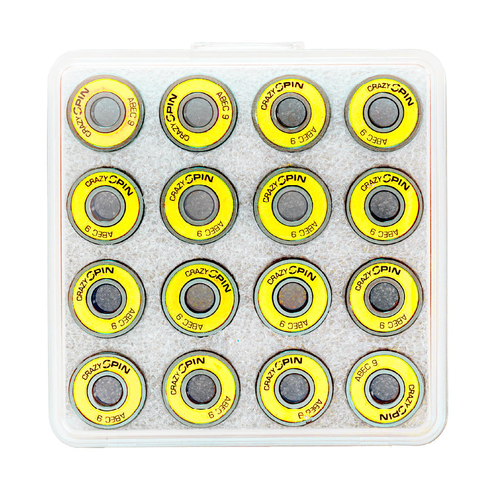 SPIN Bearings | Yellow - Case Set of 16