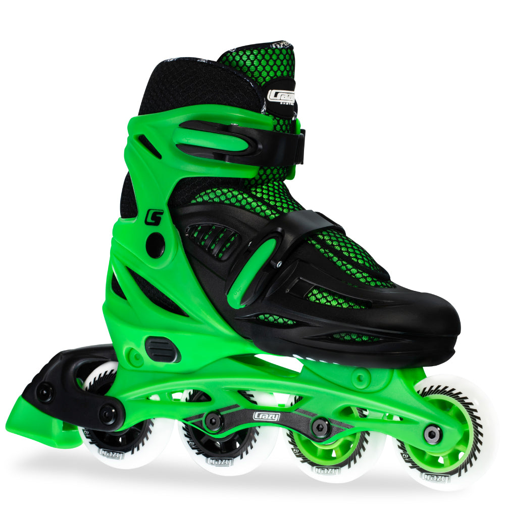 BLADE Green - Size Adjustable Inline Skates