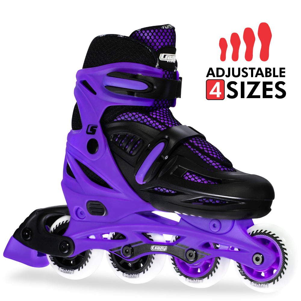 BLADE Purple - Size Adjustable Inline Skates