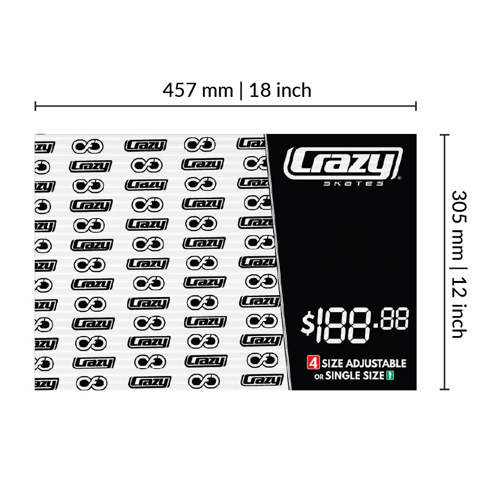 POS Skate Display Price Signs | 12x18in