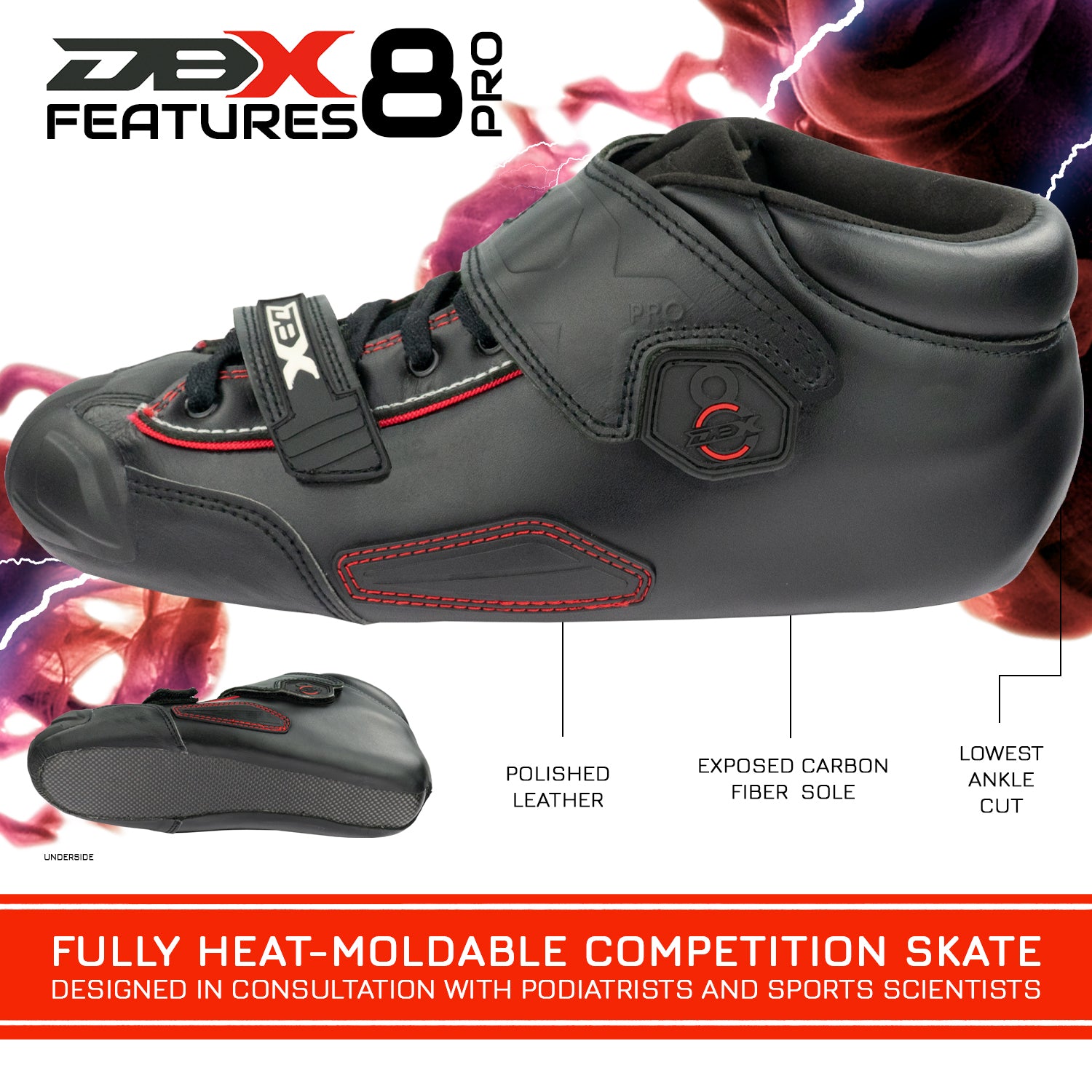 DBX 8 Carbon Pro - Leather Boot | Performance Cut