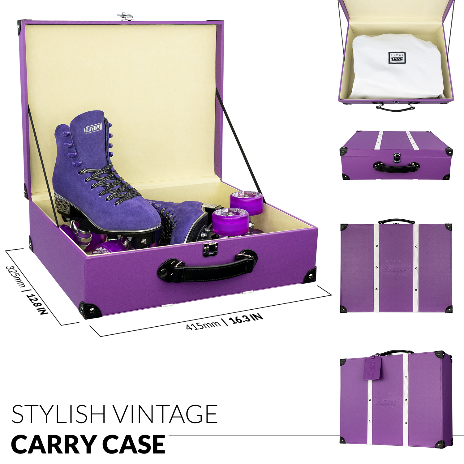 Warehouse Deal | EVOKE - Purple Roller Skates