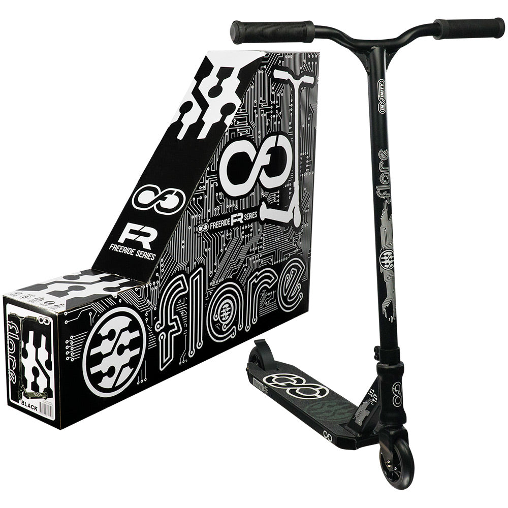 FLARE Black - FR Series Trick Scooter