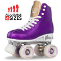 Purple Glitter - Size Adjustable