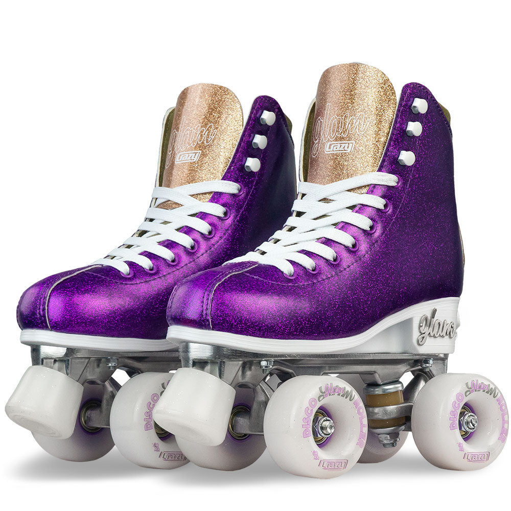 Warehouse Deal | GLAM - Purple Size Adjustable Roller Skates