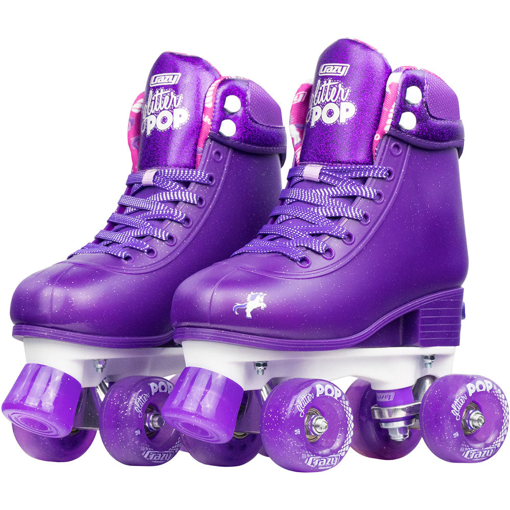 Warehouse Deal | GLITTER POP - Purple Size Adjustable Roller Skate