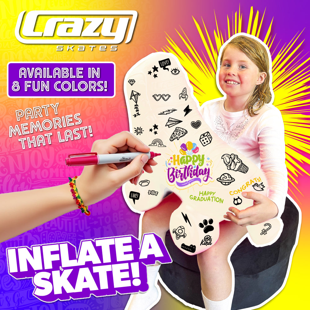 INFLATE-A-SKATE White