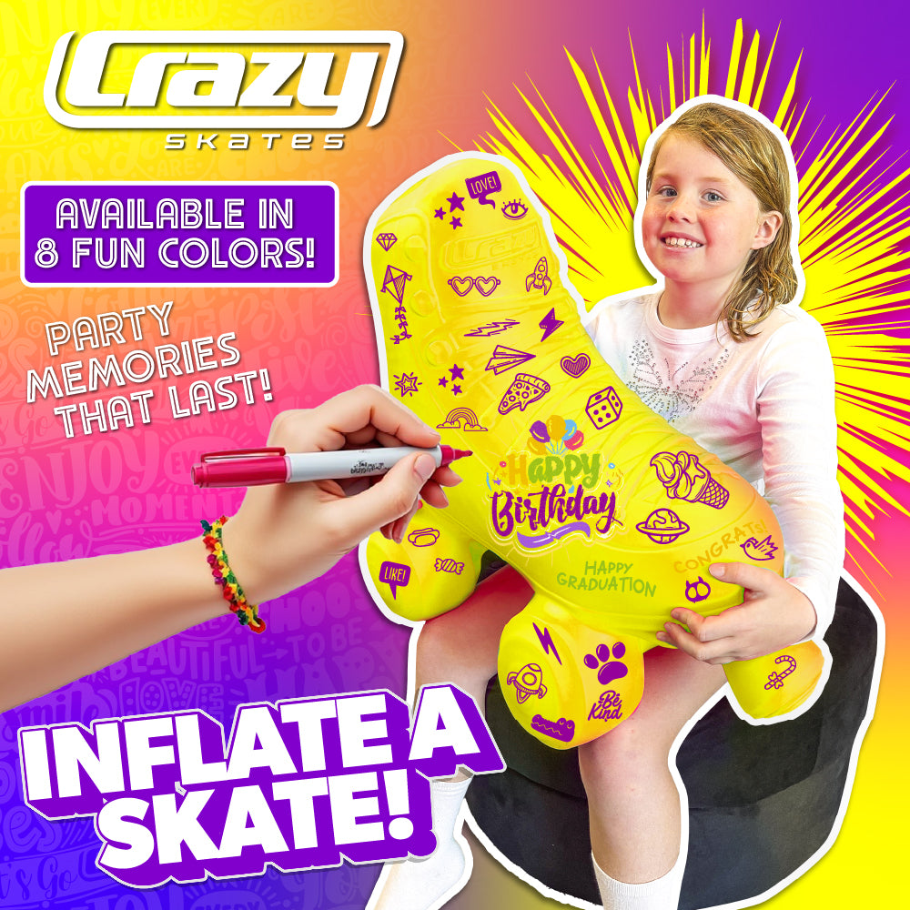 INFLATE-A-SKATE Yellow