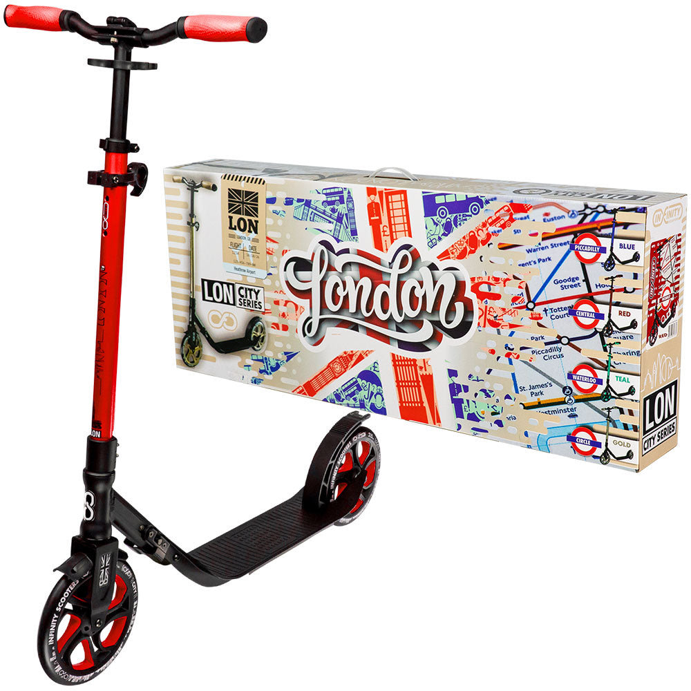 LON Red - London City Series Scooter