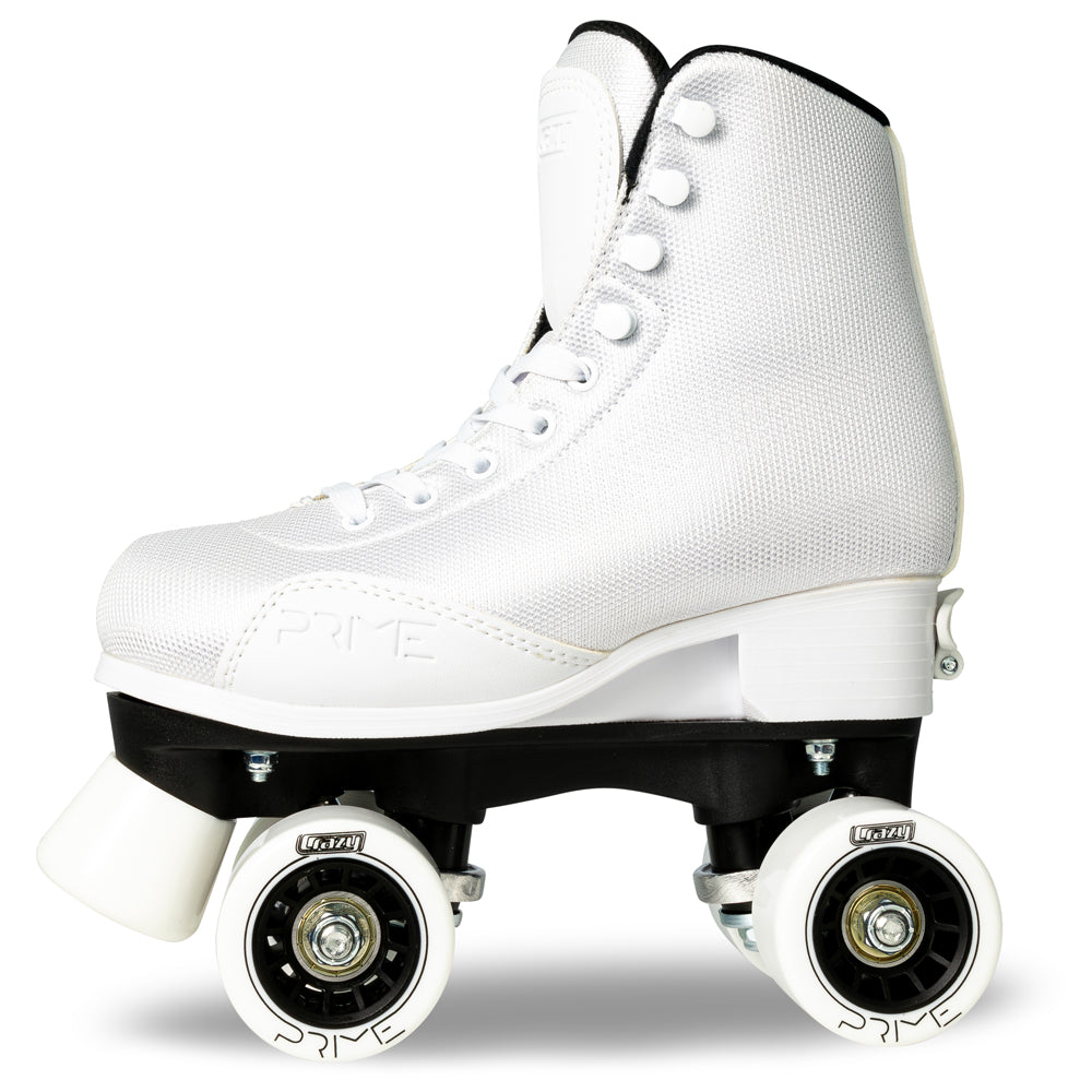 Warehouse Deal | PRIME White - Size Adjustable Roller Skates