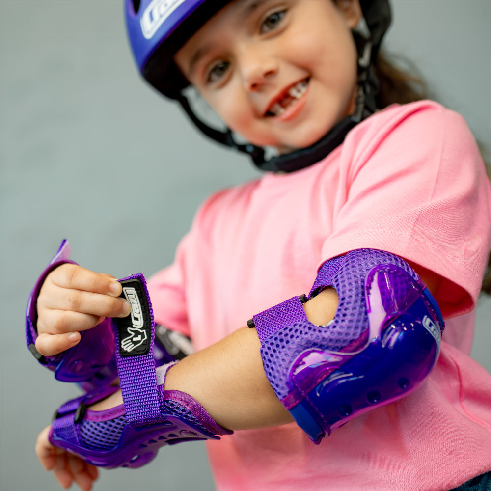 Purple PROTExION Safety Pads - Knee, Wrist & Elbow