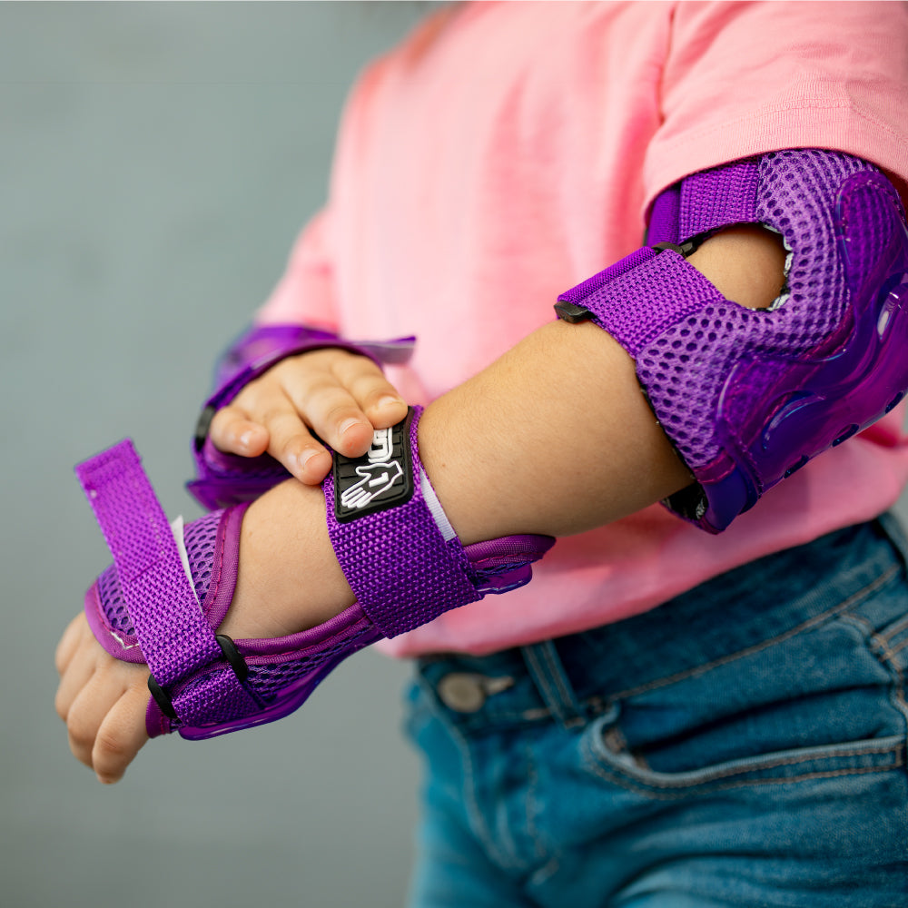 Purple PROTExION Safety Pads - Knee, Wrist & Elbow