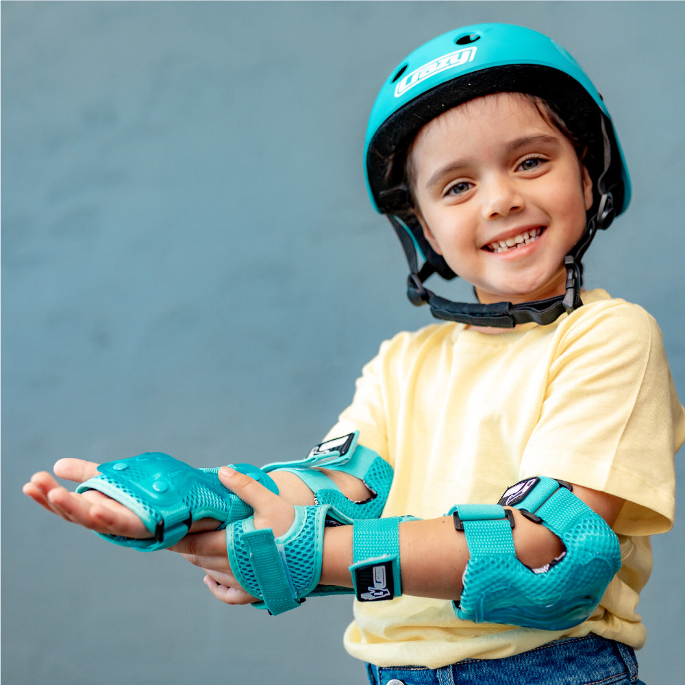 Teal PROTExION Safety Pads - Knee, Wrist & Elbow