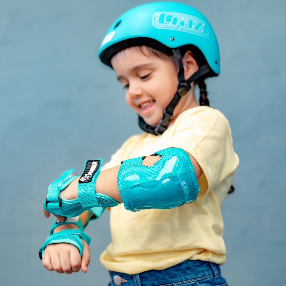 Teal PROTExION Safety Pads - Knee, Wrist & Elbow