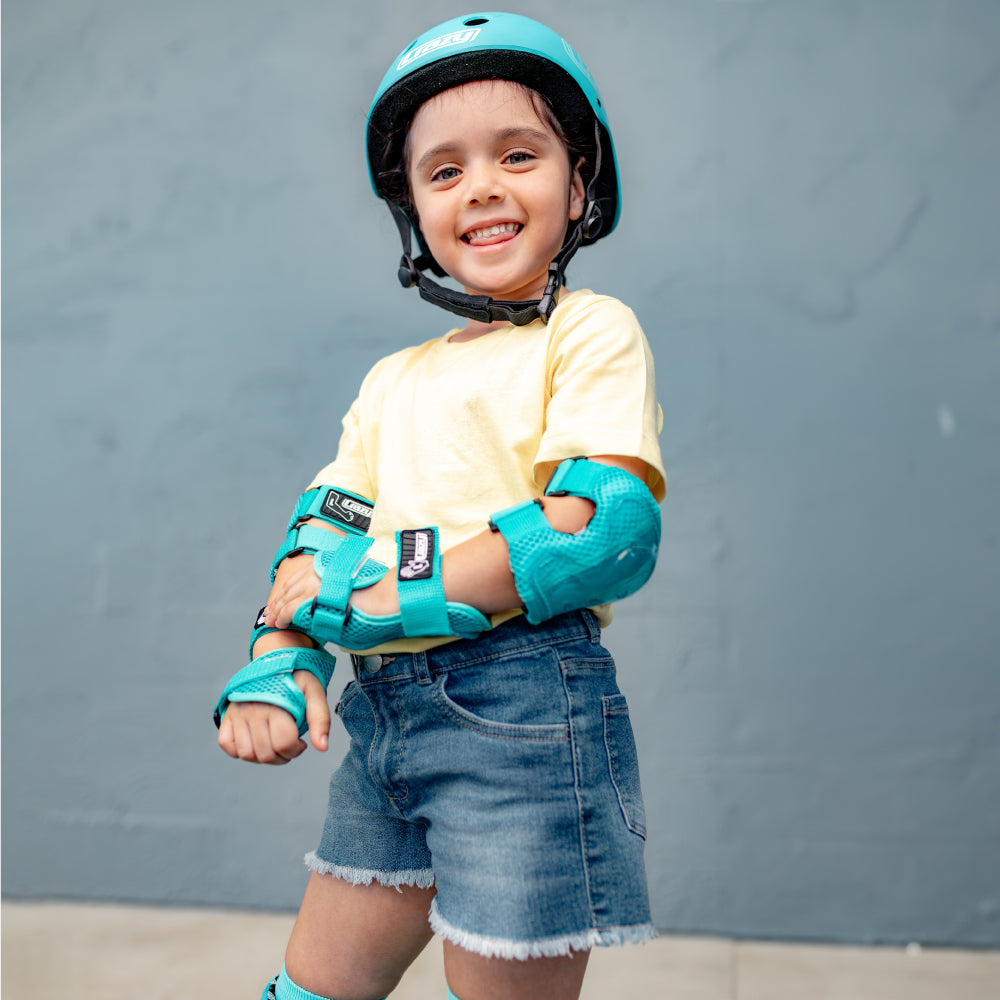 Teal PROTExION Safety Pads - Knee, Wrist & Elbow