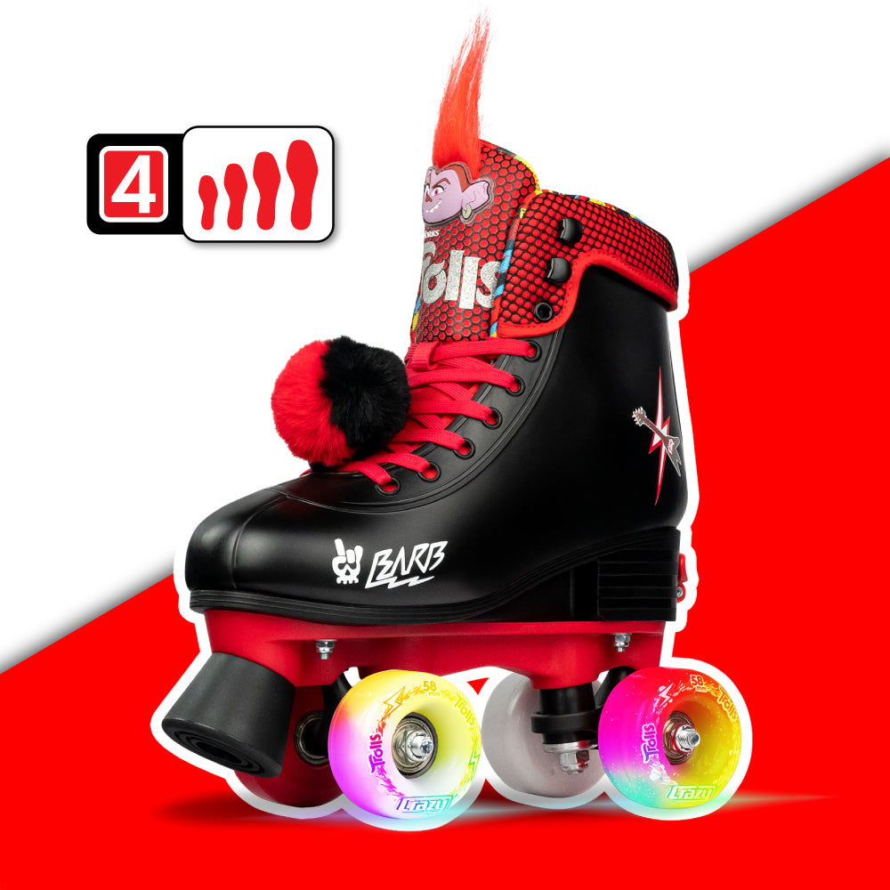 Warehouse Deal | TROLLS - Barb Size Adjustable Roller Skates