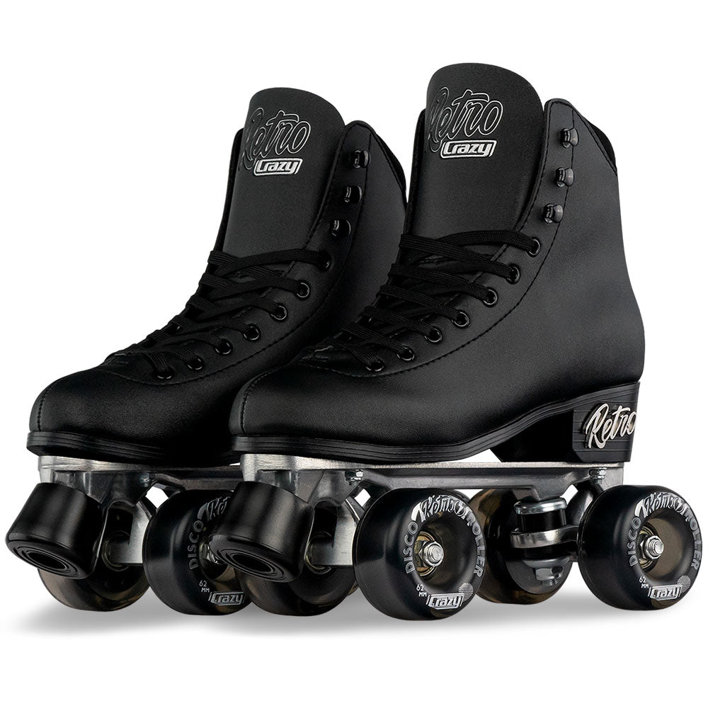 Warehouse Deal | RETRO - Black Roller Skates