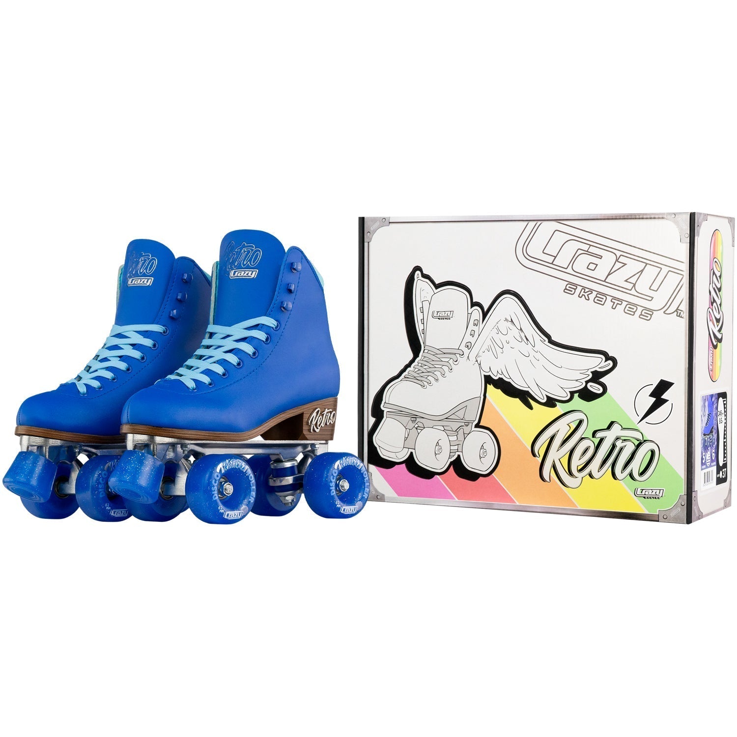 Warehouse Deal | RETRO - Blue Roller Skates