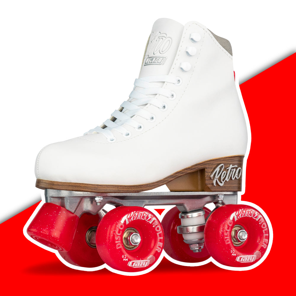 Warehouse Deal | RETRO - White Roller Skates