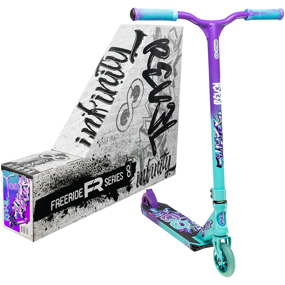 REVEL Purple/Teal - FR Series Trick Scooter