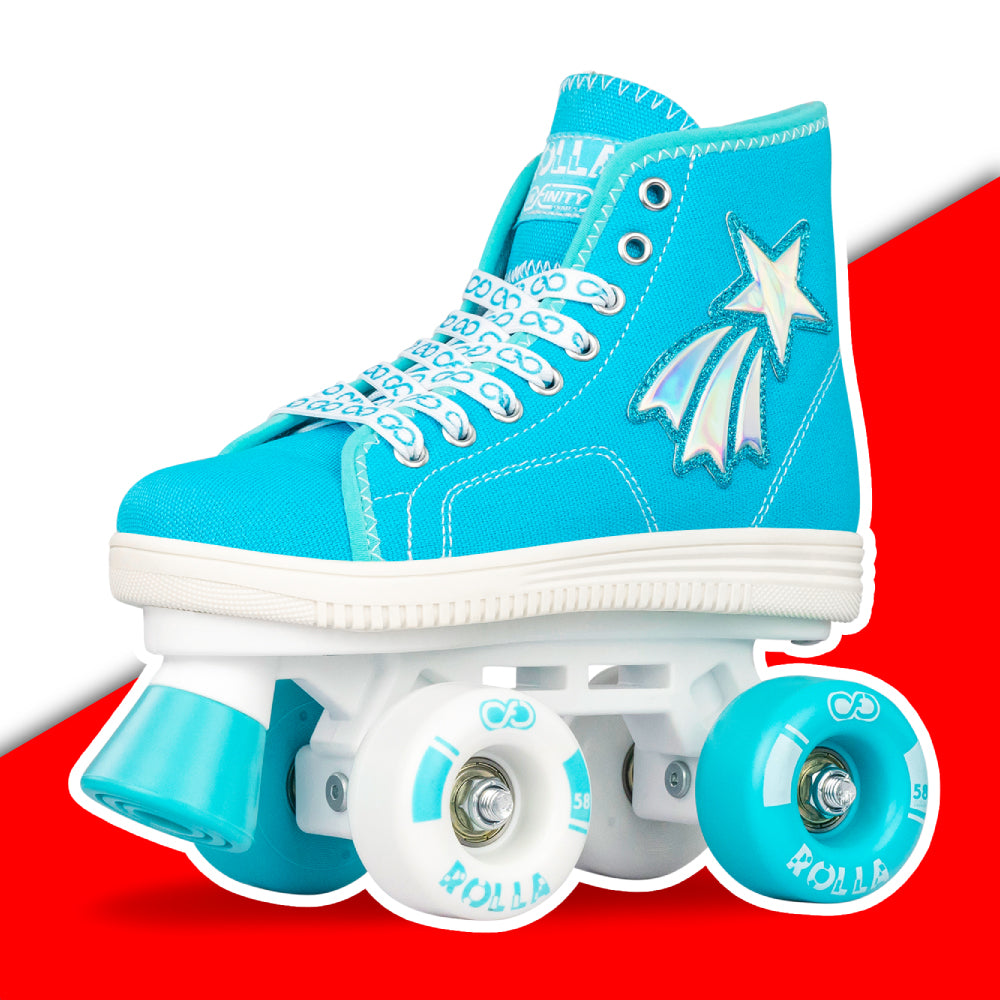 Warehouse Deal ROLLA Teal Roller Skates - Main Image