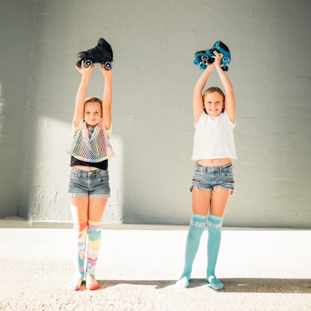 SK8 - Size Adjustable Hi-Top Roller Skates