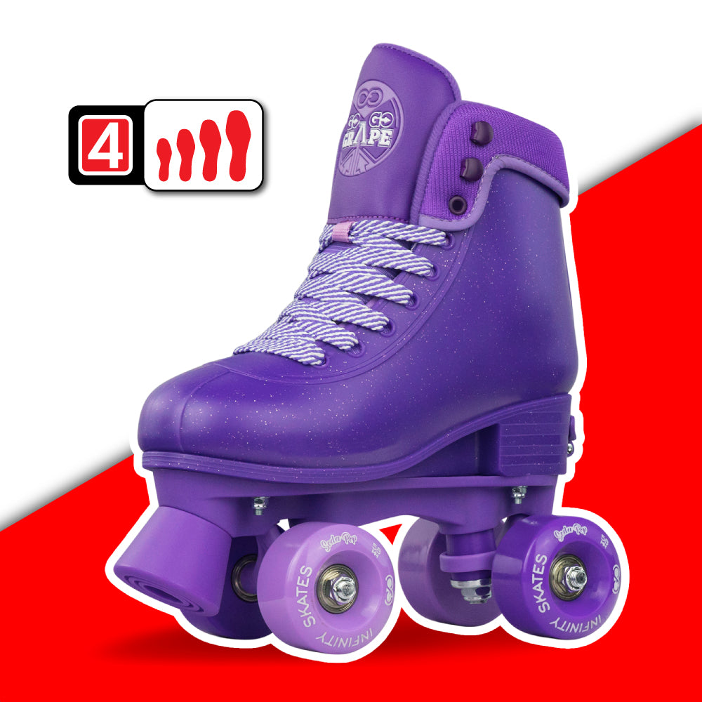 Warehouse Deal | SODA POP - Go-Go Grape Adjustable Roller Skates
