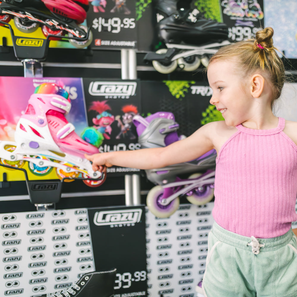 TROLLS Poppy - Size Adjustable Inline Skates