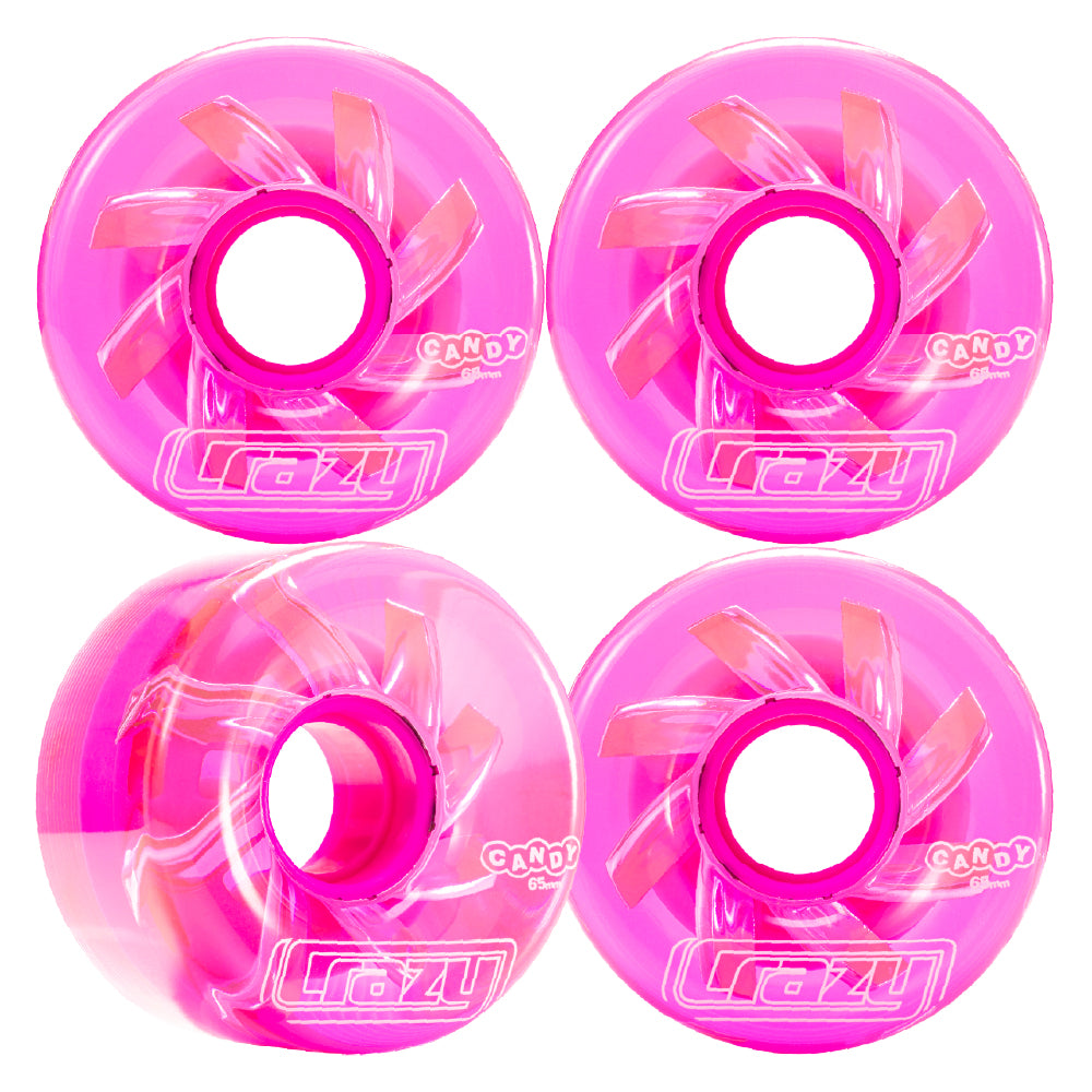 WHEEL CANDY - Pink | Strawberry - 4/pack