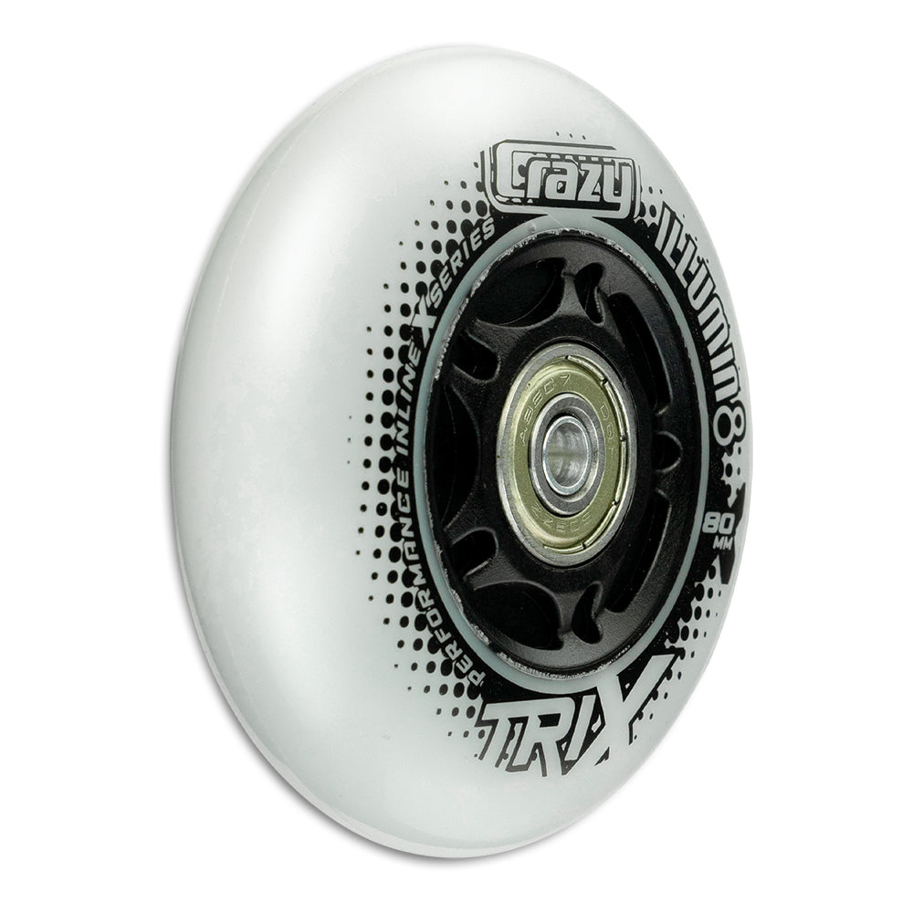 TRIX Black - LED Light-Up Inline Wheels