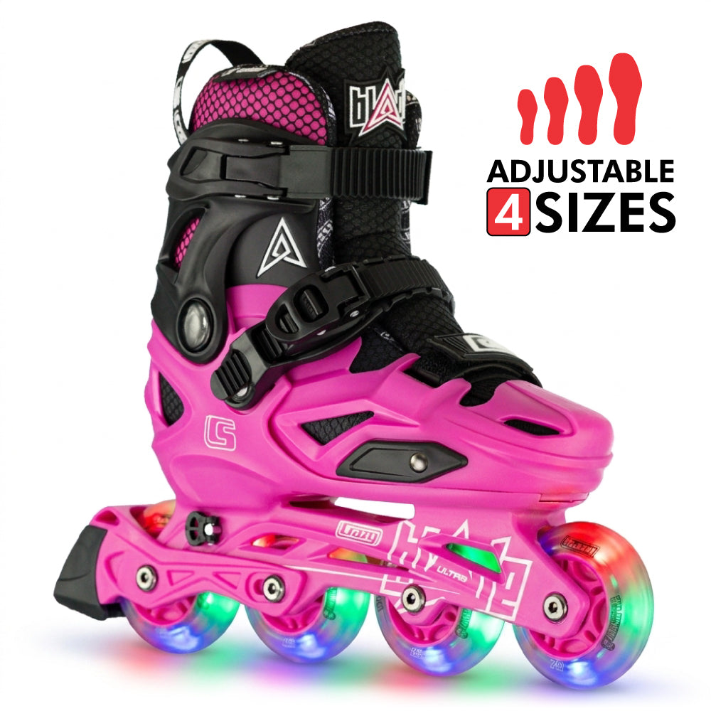 Blade ULTRA Pink - Size Adjustable Inline Skates